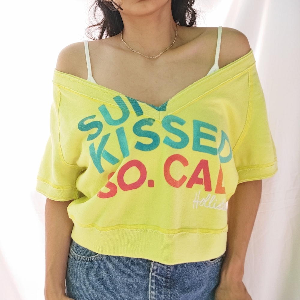 Retro Cropped Sweater
